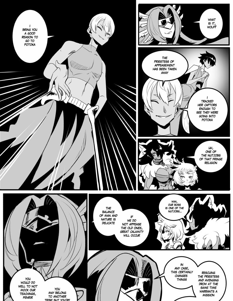 Monster girls on tour - Episode 720, Page 1: Page 720